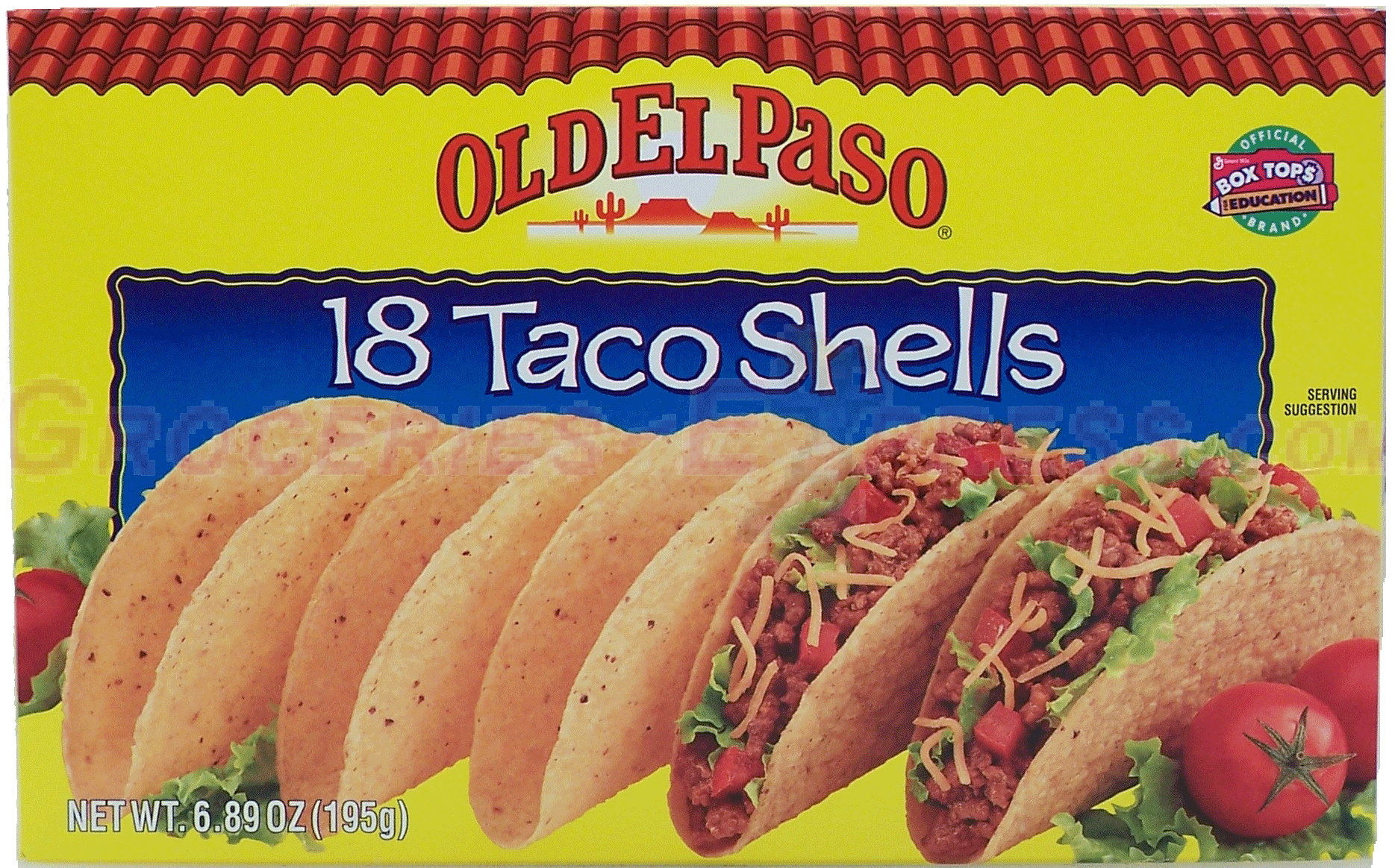 Old El Paso  18 regular hard taco shells Full-Size Picture